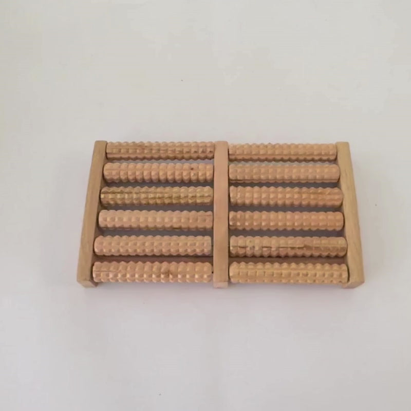 Wooden Foot Massager