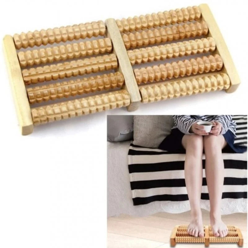 Wooden Foot Massager
