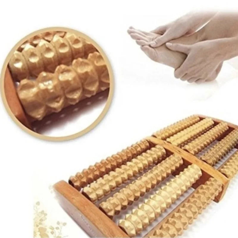 Wooden Foot Massager